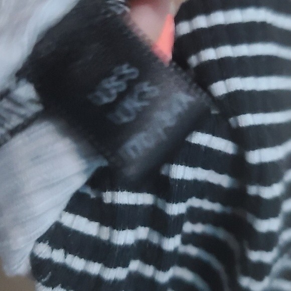 Urban Outfitters Out from Under Striped Square Neckline Bodysuit - Picture 6 of 8